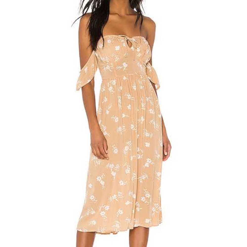 NWT Amuse Society off shoulder dress size M